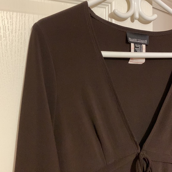 Frank Lyman Brown Bolero - Size 10 - Picture 11 of 13